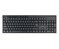 Klawiatura HAMA Klawiatura bezprzewodowa WK-200 czarna 4047443524065